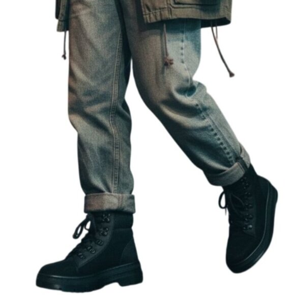 DR. MARTENS Combs Poly Casual Combat Boot - Picture 1 of 11